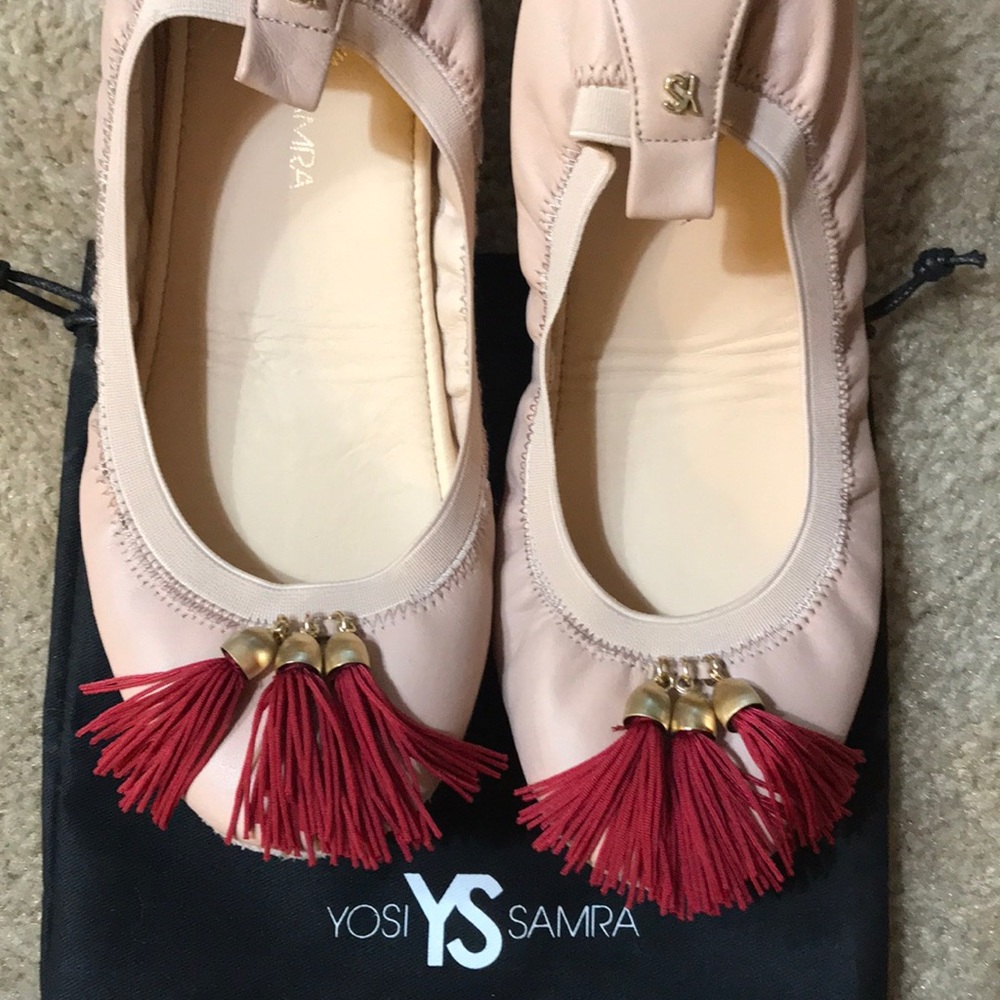 NEVER WORN YOSI SAMRA Ballet Flats